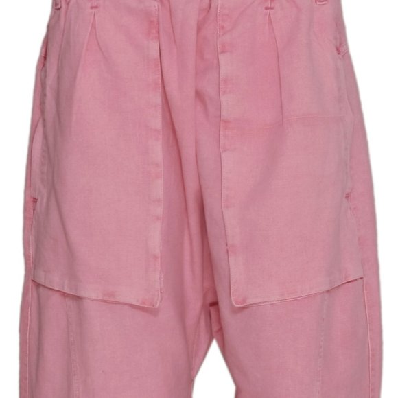 Free People Sky Rider Straight-Leg Pants Rosebloom M US ITEM NWD - Picture 5 of 7